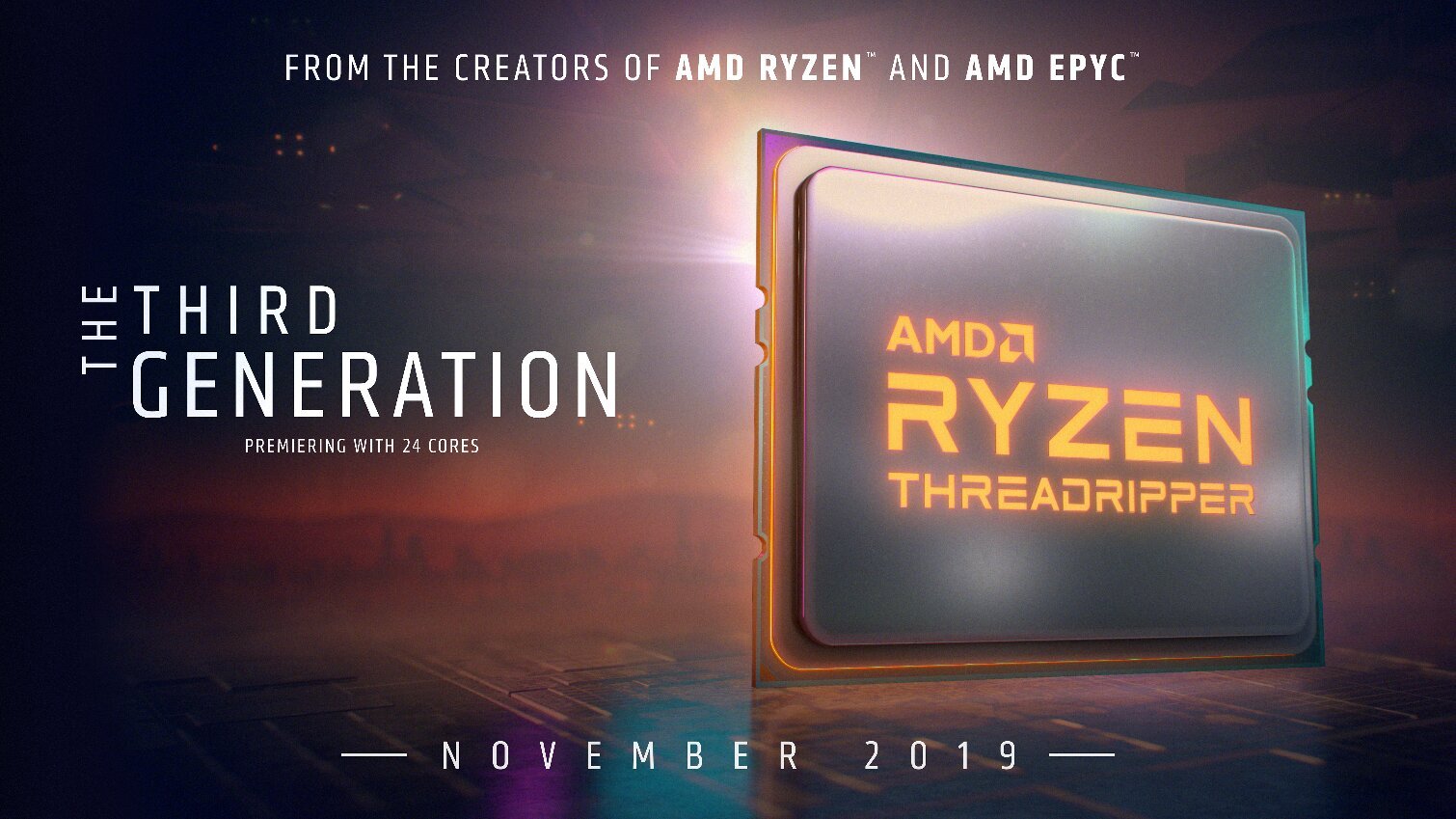 Image 1 : AMD repousse la sortie du Ryzen 9 3950X au mois de novembre