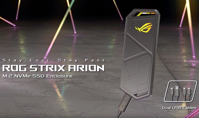 Test : ASUS ROG Strix Arion, un boîtier SSD NVME externe pour jouer ?