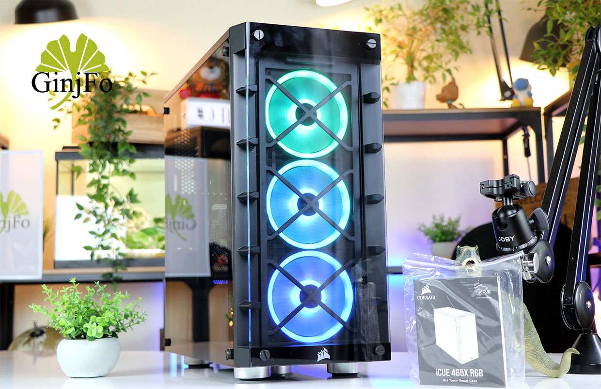 Image 1 : Deux tests du tout nouveau boîtier Corsair iCue 465X RGB