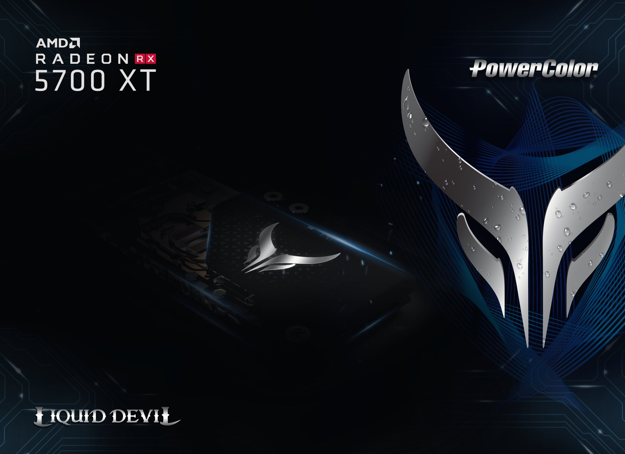 Image 1 : Liquid Devil : PowerColor prépare une Radeon RX 5700 XT watercoolée