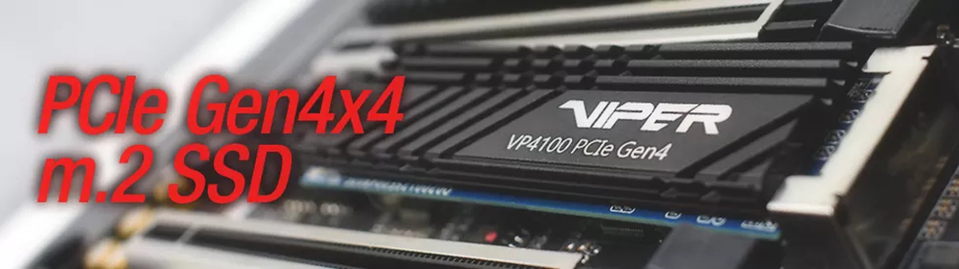 Image 1 : Patriot présente son SSD Viper VP4100, jusqu'à 5 Go/s en PCIe 4.0