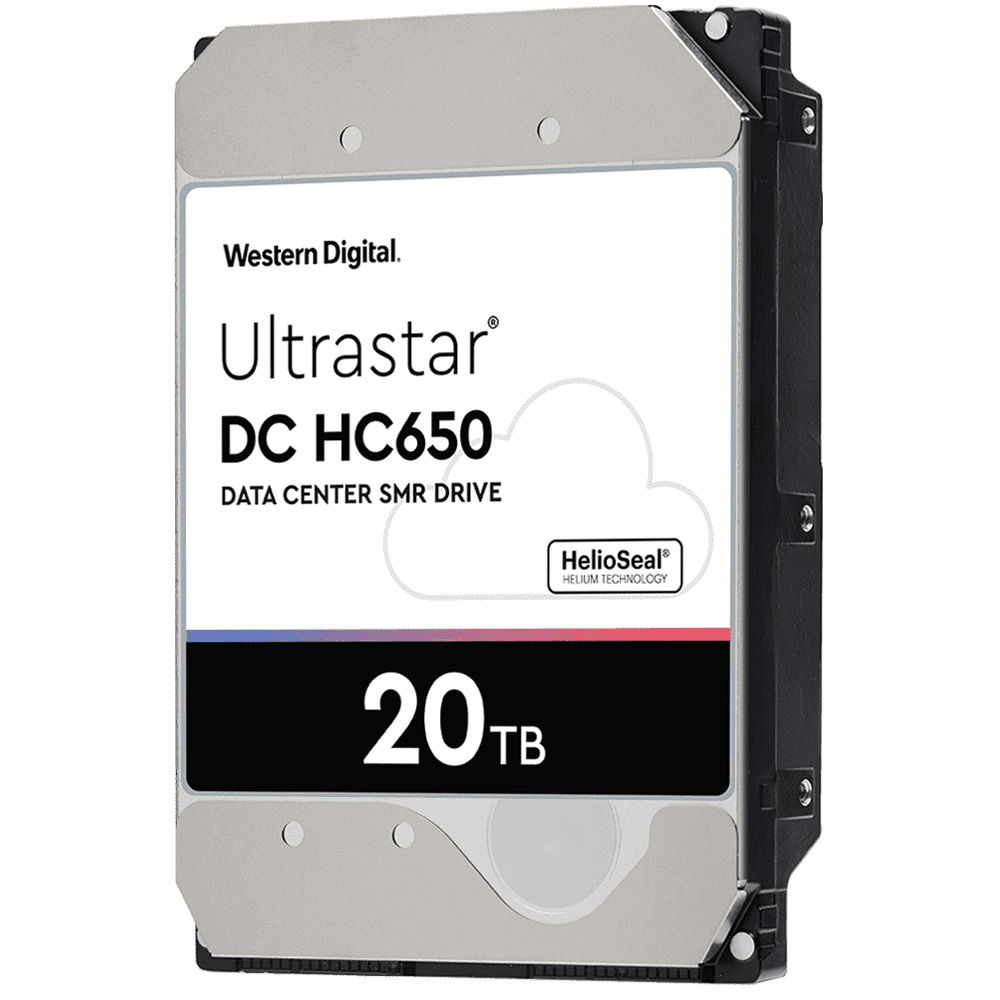 Image 1 : Western Digital repousse les limites du stockage : un disque dur de 20 To SMR !