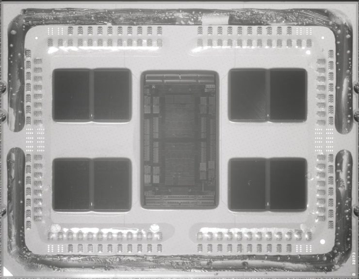 Image 1 : AMD : les processeurs EPYC Rome Zen2 taquinent les 40 milliards de transistors