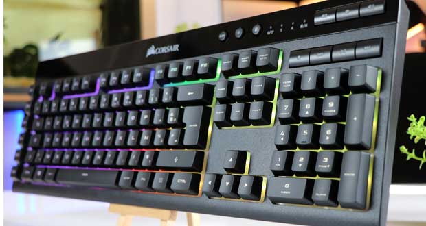 Image 1 : Test du clavier K57 RGB Wireless de Corsair