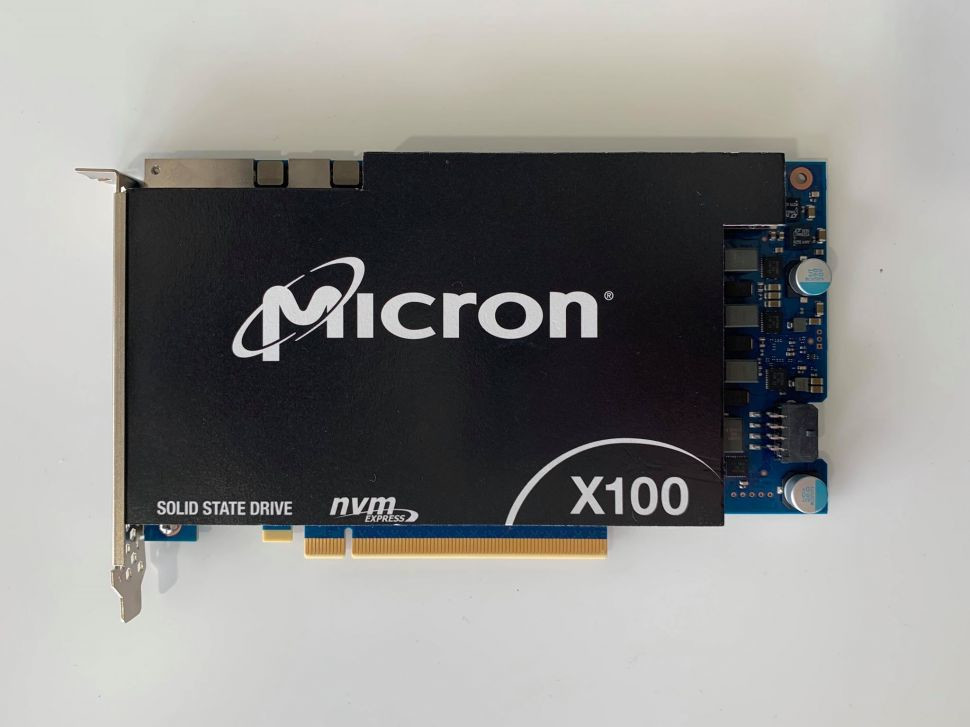 Image 1 : Micron X100 : le SSD le plus rapide au monde, blindé de mémoire 3D XPoint