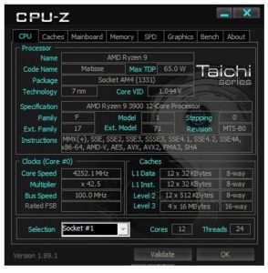 Image 2 : AMD : test du Ryzen 9 3900 à 65 W de TDP, qui monte à 160 W en pleine charge