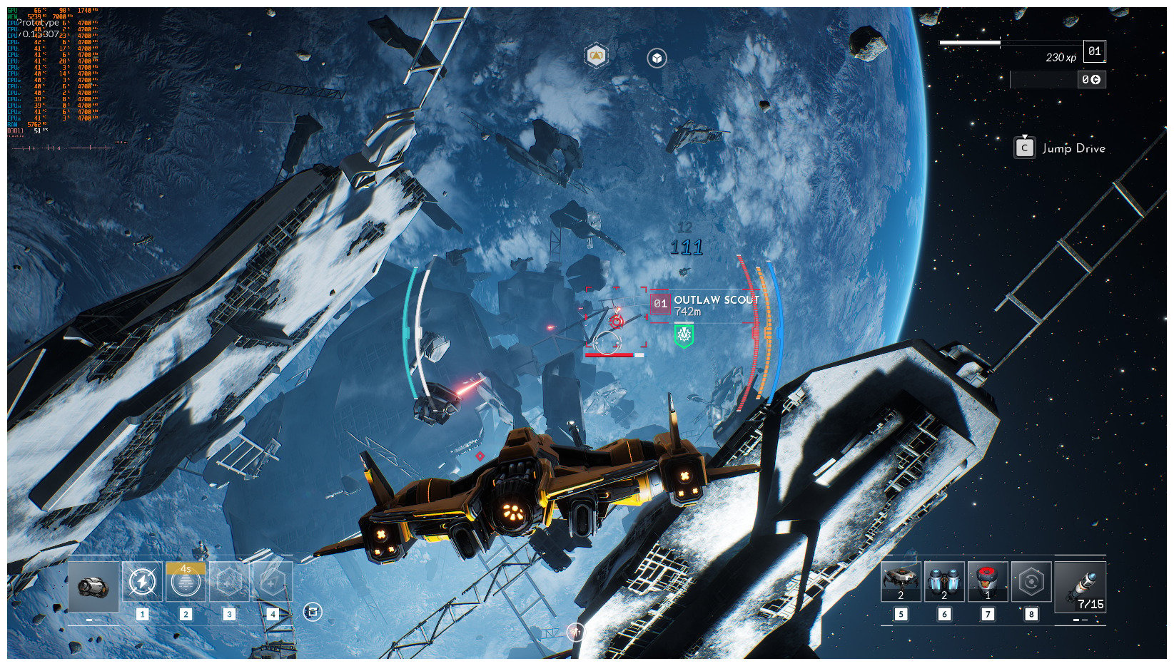 Image 17 : Everspace 2 exhibe des captures en jeu en 4K, et elles sont magnifiques