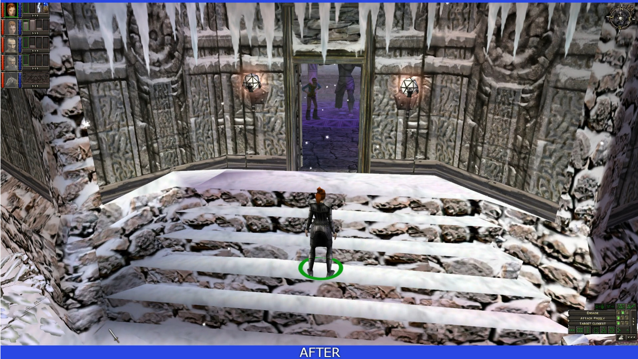 Image 1 : Vidéo : ESRGAN parvient à sublimer les textures du vieux Dungeon Siege !