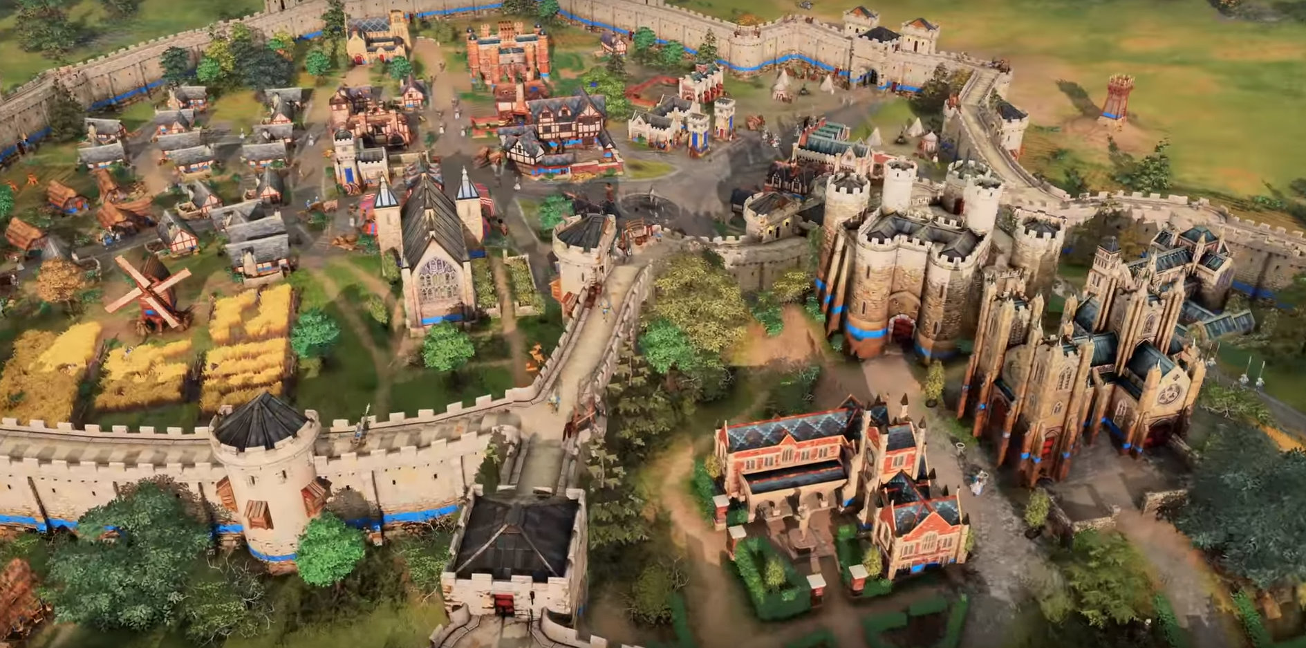 Image 1 : Vidéo : première vidéo de gameplay en 4K pour Age of Empire 4 !