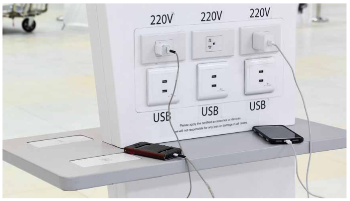 Image 1 : Attention à la charge d’appareils par USB dans les lieux publics
