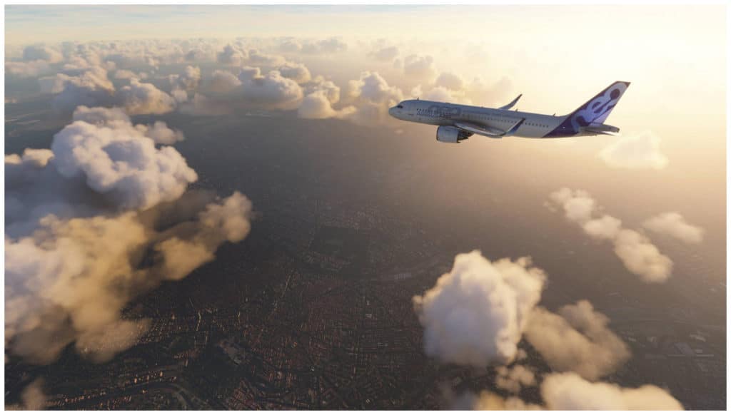 Image 2 : Vidéo : l’aérodynamisme des avions à l’honneur dans Flight Simulator