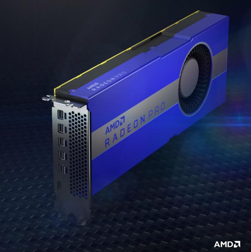 Image 1 : AMD dévoile une Radeon Pro W5700X avec 16 Go de mémoire GDDR6