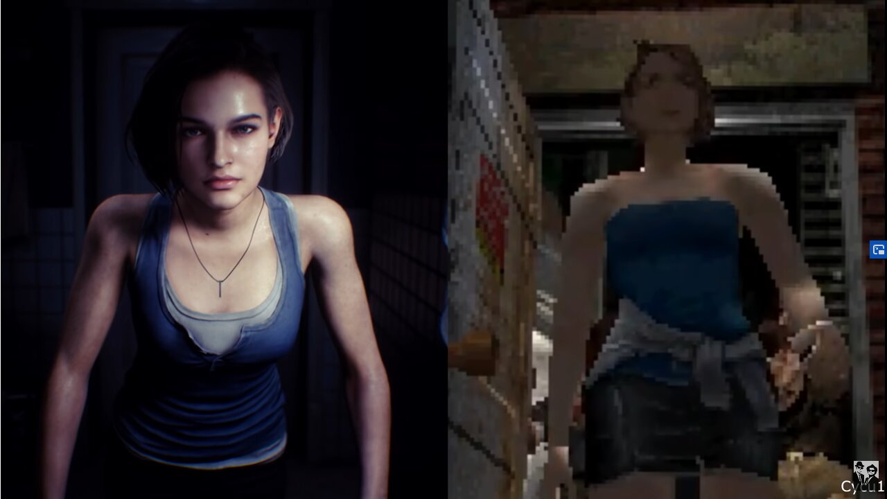 Screenshot_2019 12 14 (10) Resident Evil 3 Remake vs Original Early Graphics Comparison   YouTube