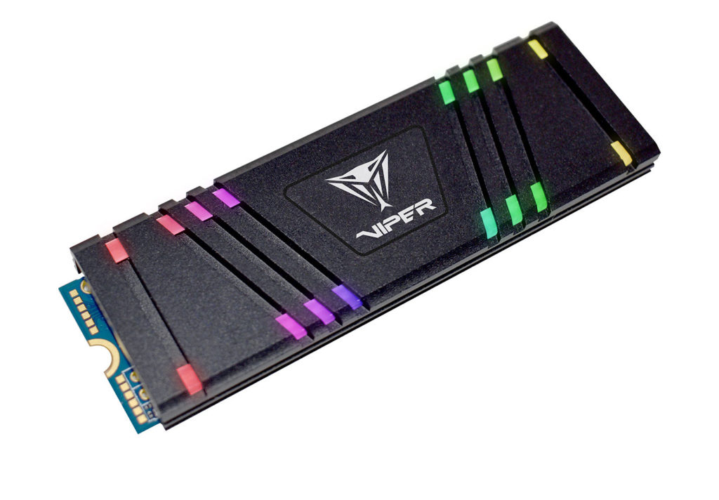 Image 1 : Patriot lance un SSD M.2 bardé d’effets RGB... qui réduisent les performances !