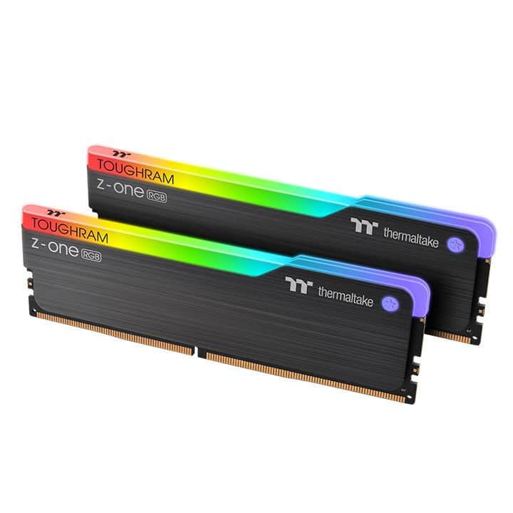 Image 1 : Thermaltake ajoute un kit 16 Go en DDR4-3200 CL16 à sa gamme Tougrham Z-ONE RGB