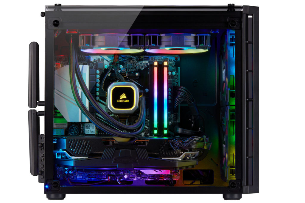 Image 1 : Corsair propose les PC Gaming Vengance 6100, avec carte graphique et processeur AMD