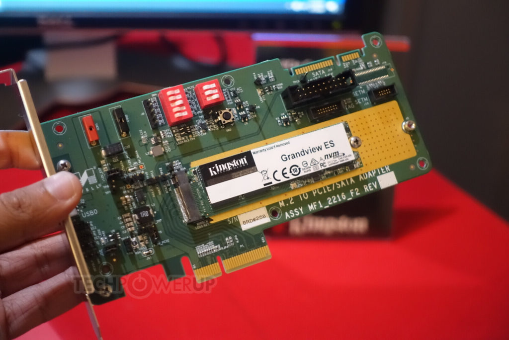 Image 1 : Deux nouveau SSD chez Kingston, un en PCIe 3.0 et l’autre en PCIe 4.0