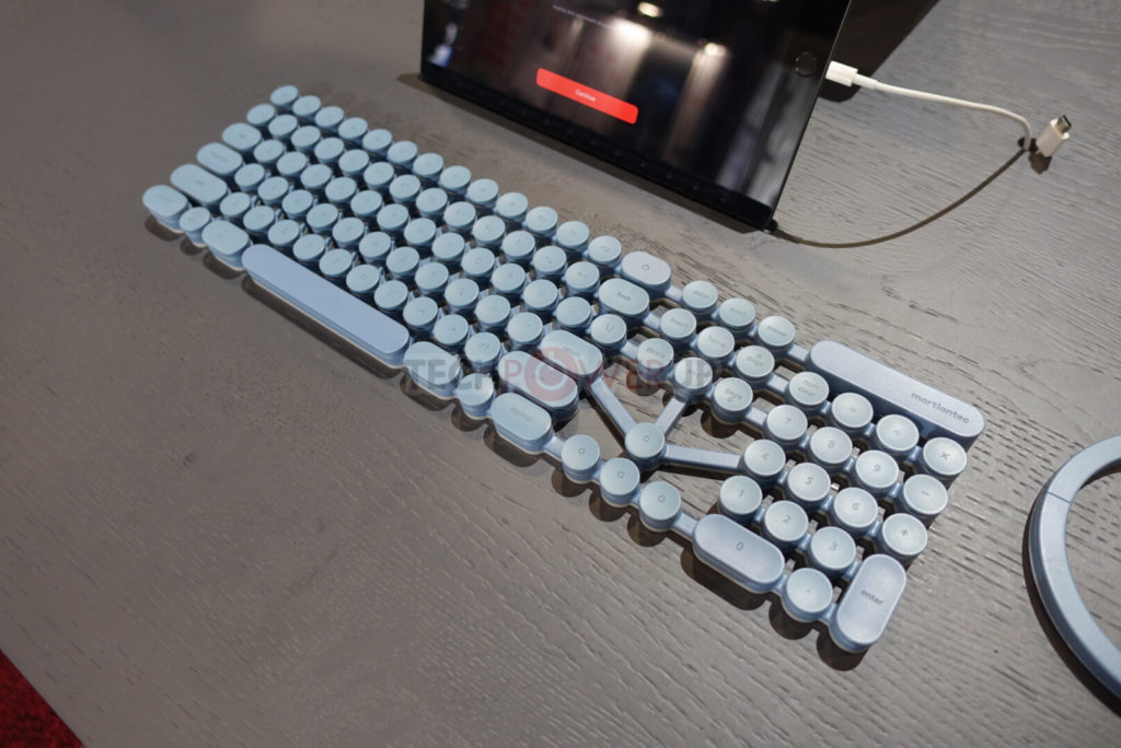 Image 1 : Martiantec présente un clavier très original