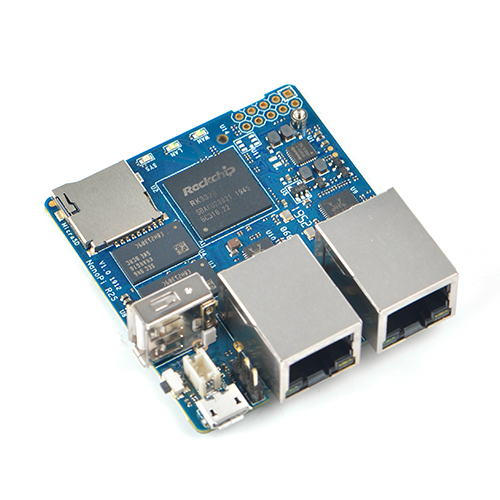 Image 1 : Voici le NanoPi R2S, une alternative au Raspberry Pi avec deux ports Ethernet