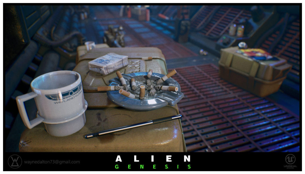 Image 5 : Vidéo : une petite visite du Nostromo du film Alien sous Unreal Engine 4