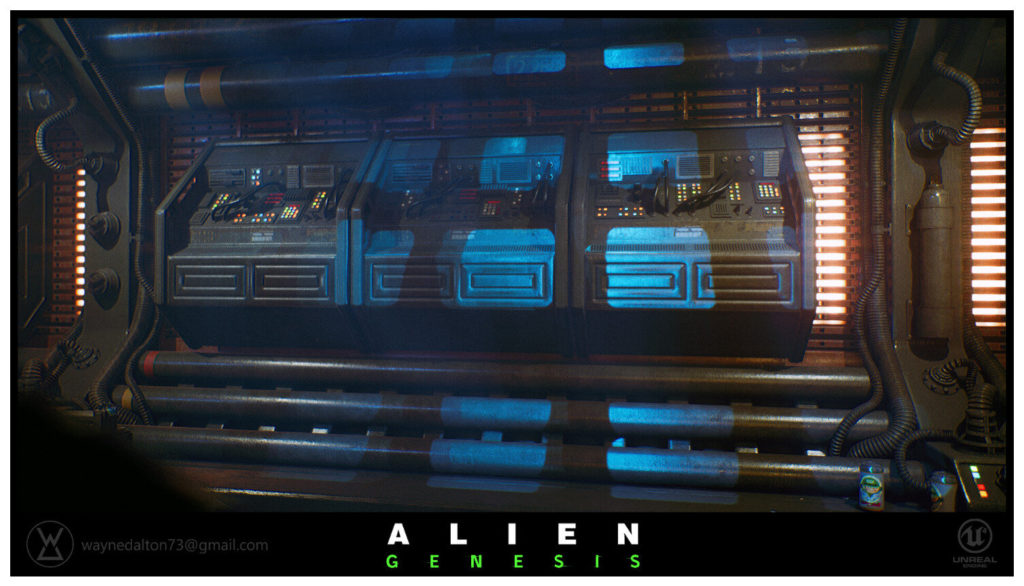 Image 4 : Vidéo : une petite visite du Nostromo du film Alien sous Unreal Engine 4