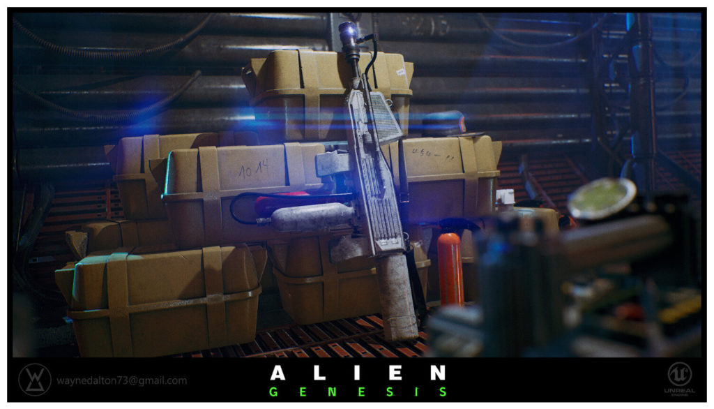 Image 3 : Vidéo : une petite visite du Nostromo du film Alien sous Unreal Engine 4