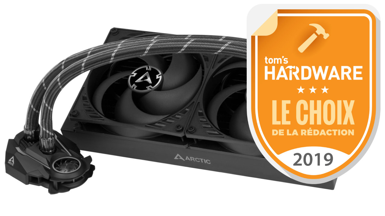 Image 19 : Test : Arctic Liquid Freezer II, le watercooling qui gère aussi les VRM, en silence !