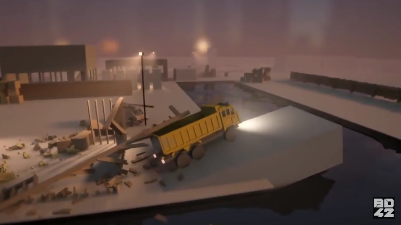 Image 1 : Vidéo : le jeu de destruction en voxel Teardown montre ses nombreuses possibilités