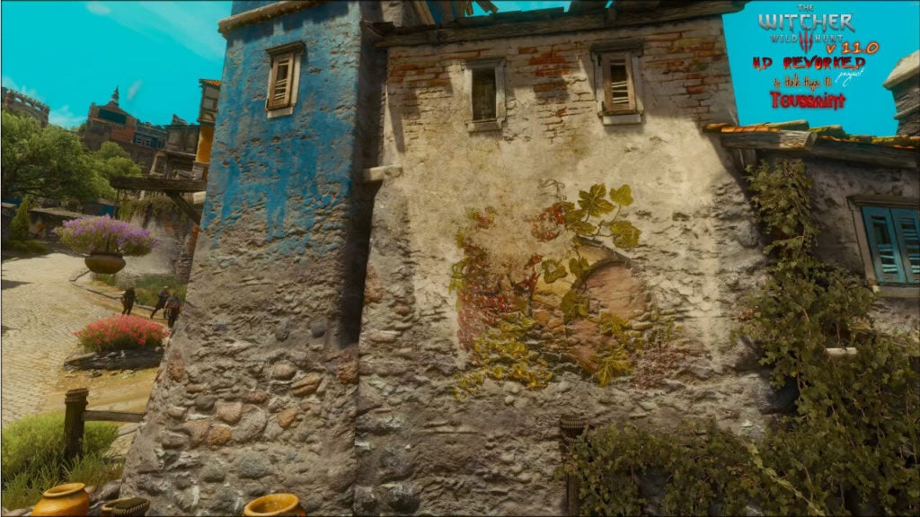 Image 1 : Le mod HD Reworked Project de The Witcher 3 s’attaque à la région de Toussaint !