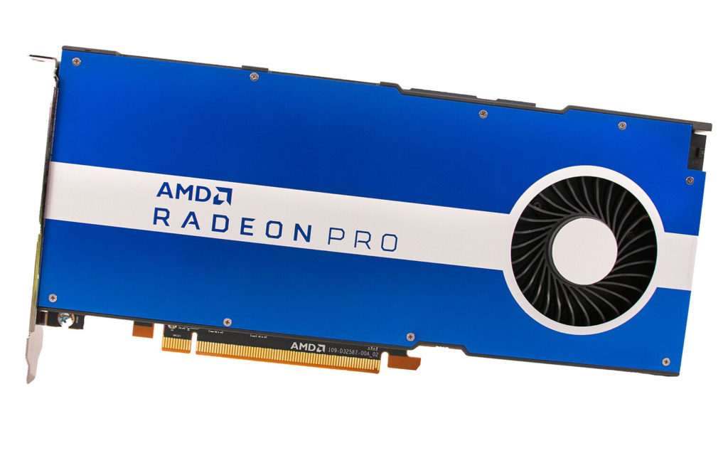 Image 2 : AMD officialise ses Radeon Pro W5500 et W5500M