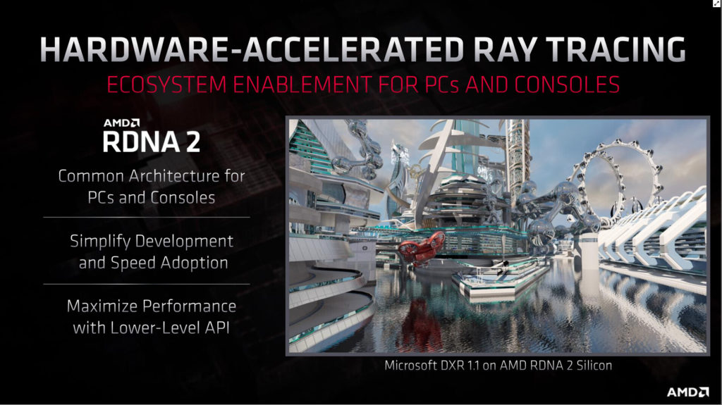 Image 4 : AMD présente son architecture GPU RDNA2 : ray tracing matériel et VRS