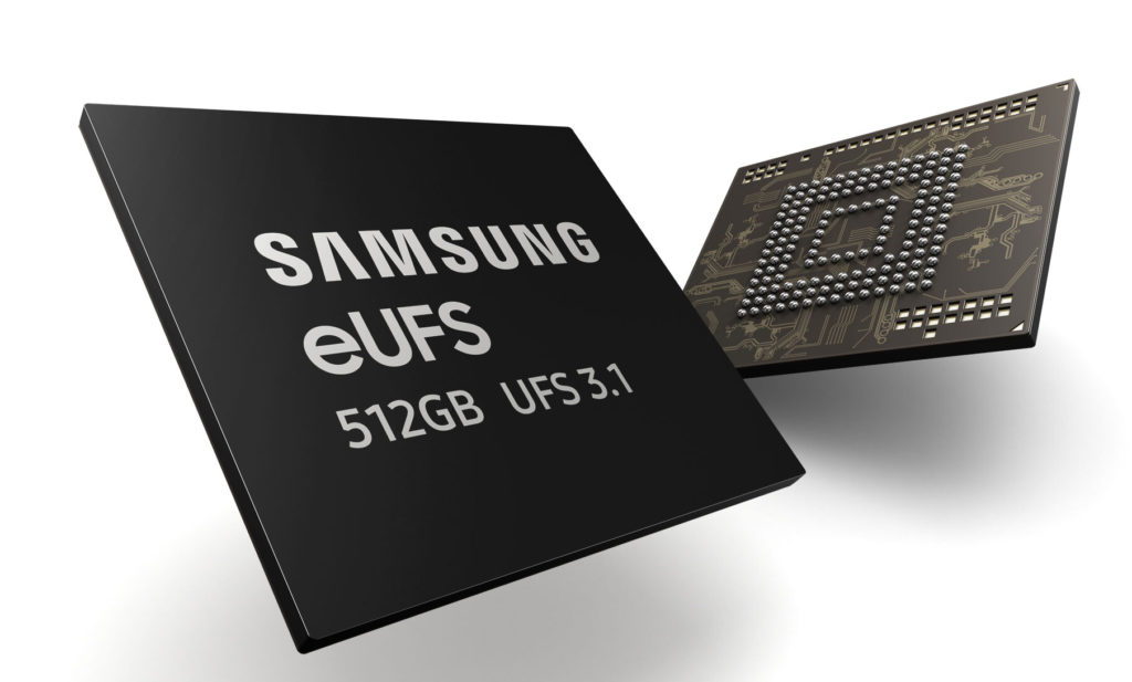 Image 1 : Samsung produit en masse des puces eUFS 3.1
