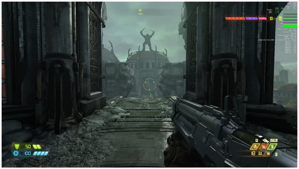 Image 3 : Doom Eternal est un modèle d'optimisation sur PC