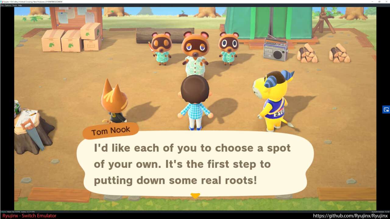 screenshot 2020 03 25 animal crossing new horizons ingame gameplay ryujinx custom build part 1