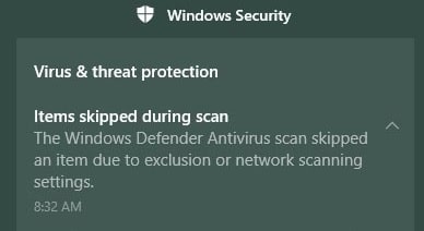 Image 1 : Microsoft a cassé Windows Defender