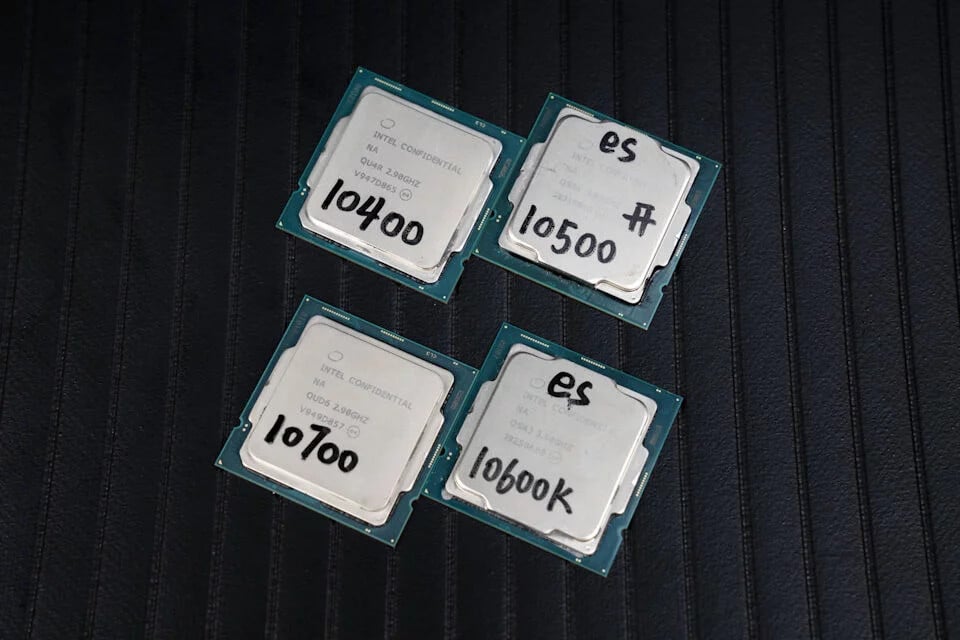Image 6 : Des premiers tests pour les processeurs Comet Lake-S d’Intel !