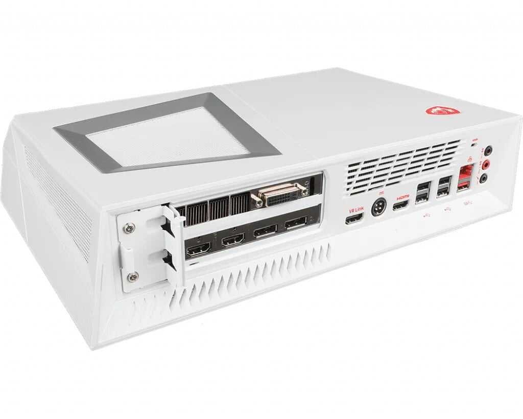 Image 1 : MSI octroie un Core i7-9700F et une GTX 1660 Super à son mini-PC Trident 3 Arctic
