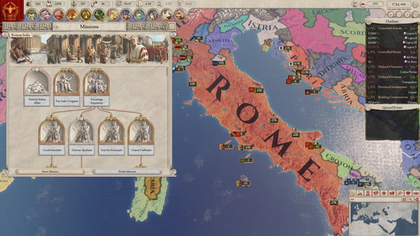 Image 2 : Imperator : Rome est jouable gratuitement jusqu’à dimanche