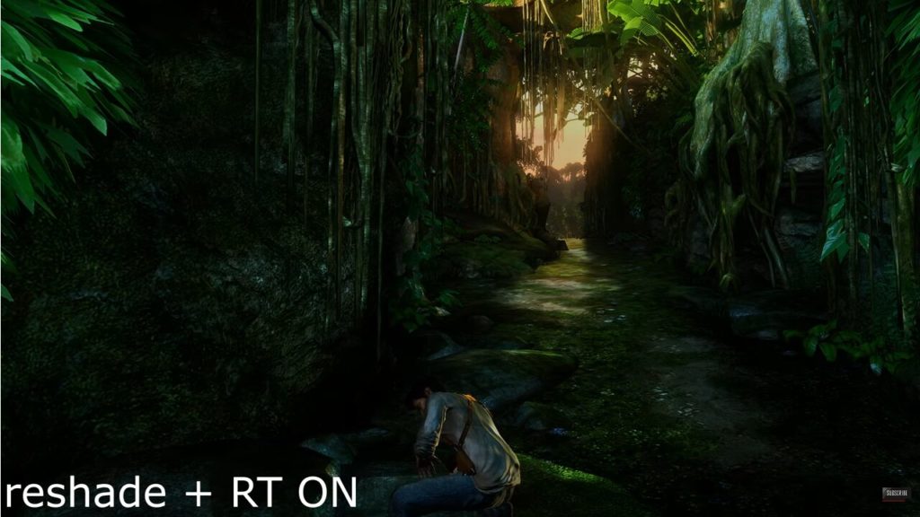 Image 6 : Uncharted : Drake's Fortune avec du path tracing via Reshade, à découvrir en vidéo