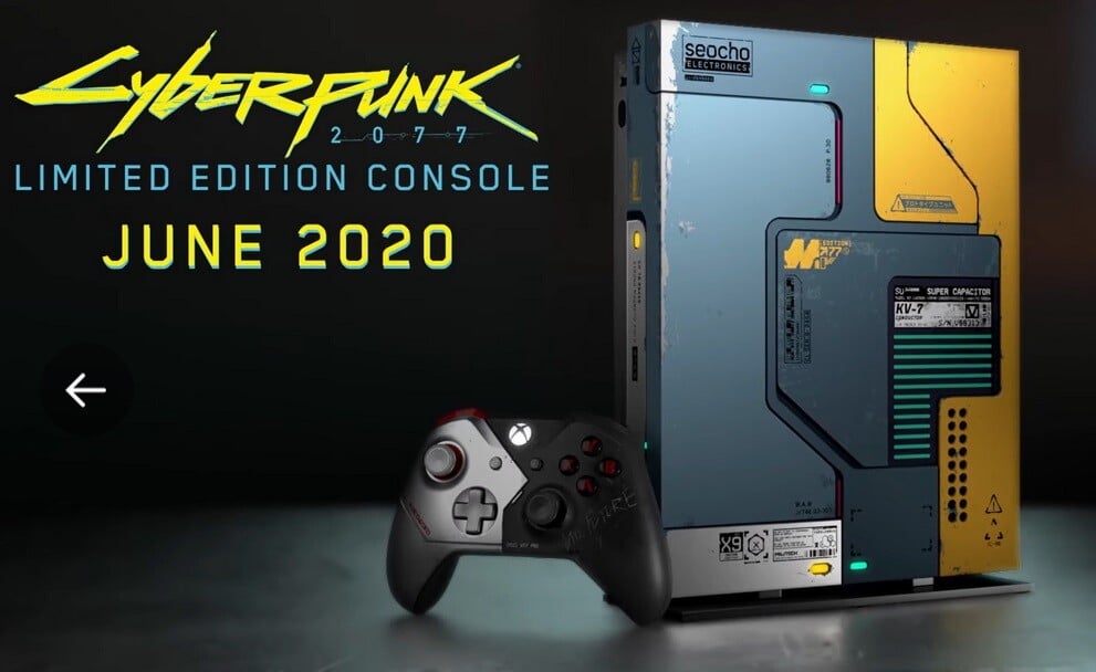 Image 1 : Microsoft présente la Xbox One Cyberpunk 2077 !