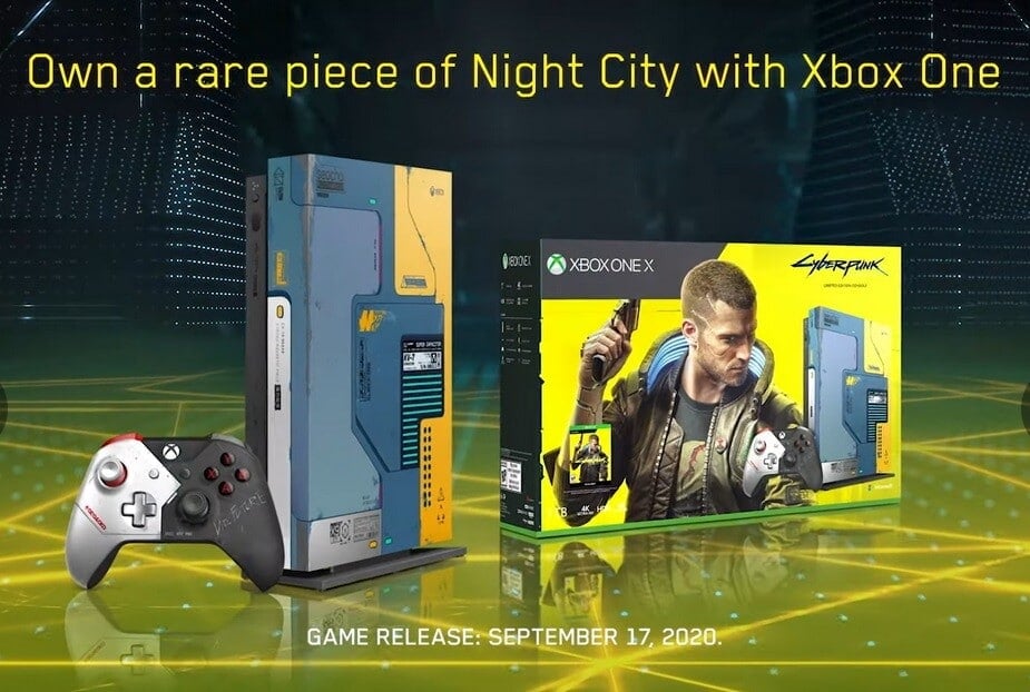 Image 2 : Microsoft présente la Xbox One Cyberpunk 2077 !