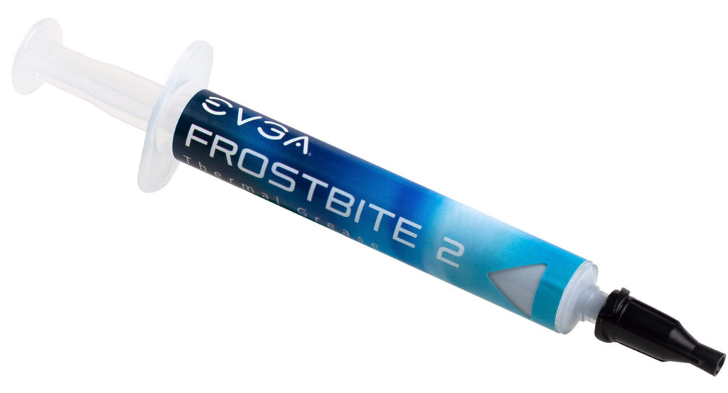 Image 1 : EVGA présente sa pâte thermique Frostbite 2