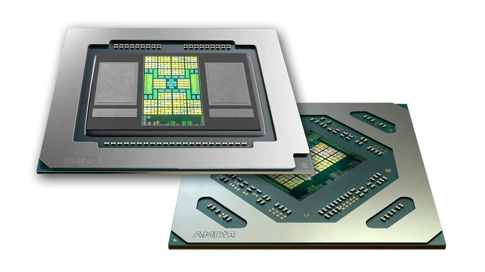 Image 1 : AMD présente sa Radeon Pro 5600M dotée de 8 Go de mémoire HBM2