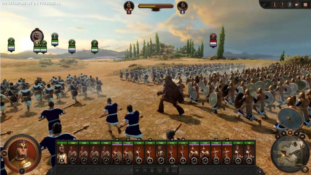 Image 1 : Plusieurs minutes de bataille en temps réel sur Total War Saga : Troy