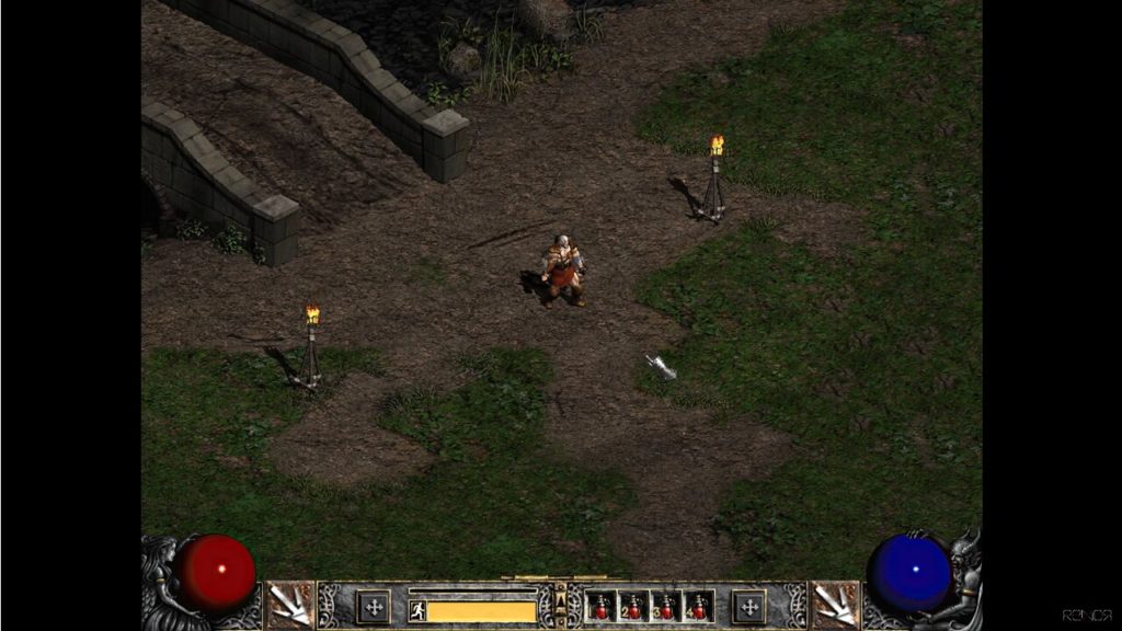 Image 1 : Diablo II en 4K à 60 ips grâce à l’IA