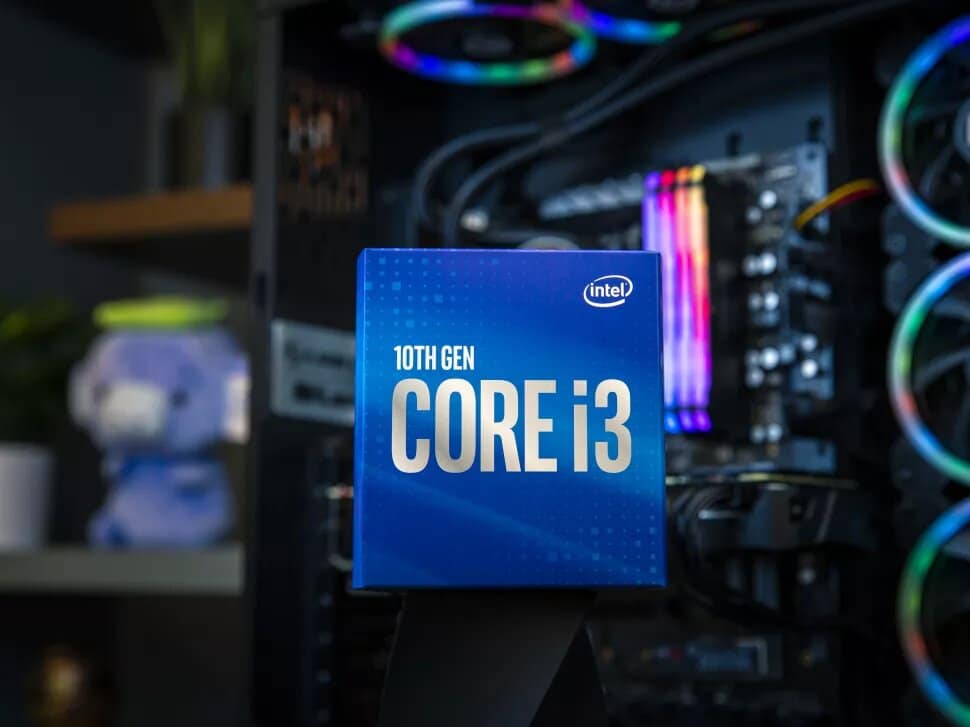 Image 1 : Intel ajoute le Core i3-10100F à sa gamme Comet Lake-S