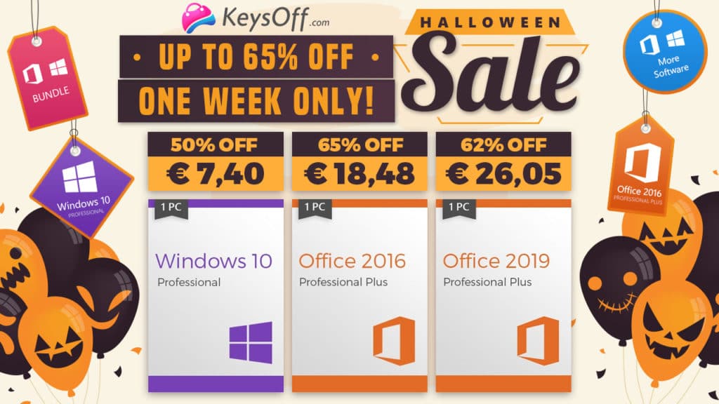 Offre Keysoff Windows Office