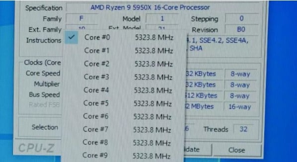 Image 1 : Der8auer expérimente l’Intel Cryo Cooling avec un Ryzen 9 5950X : 5 323 MHz sur tous les cœurs