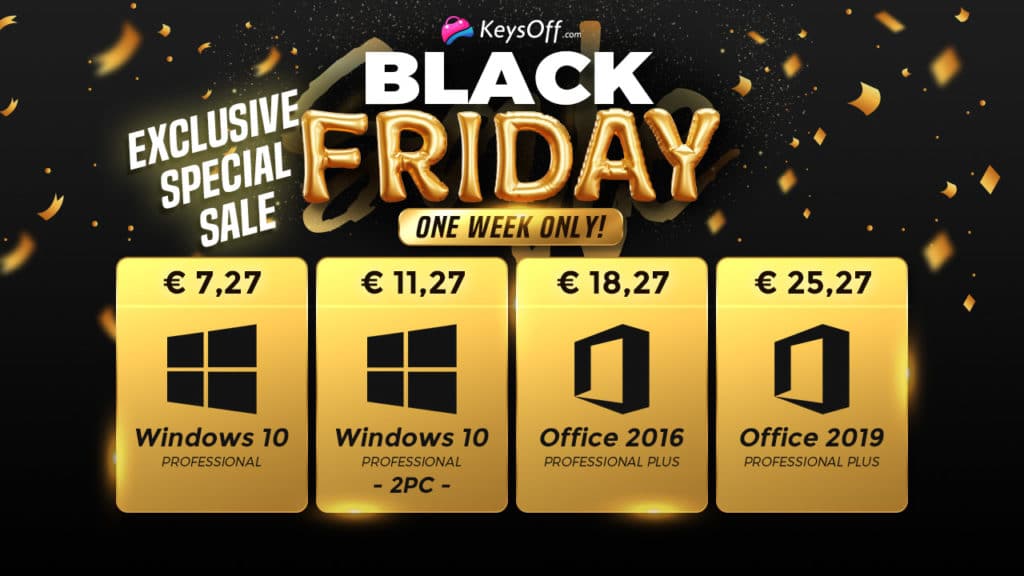 black friday keysoff