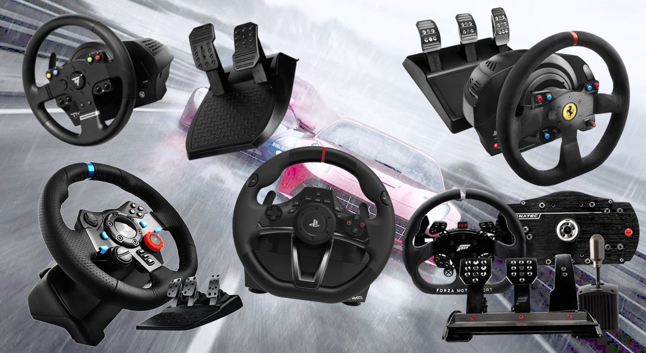 Volant racing wheel sans fil apex hori PS4 /PC